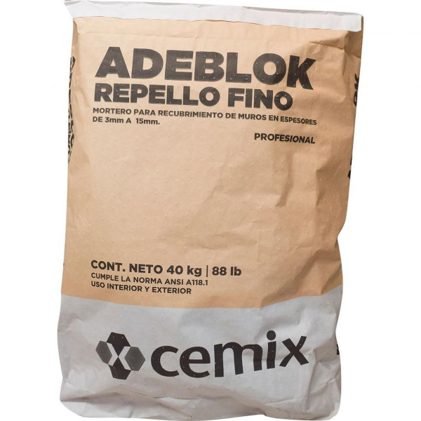 ADEBLOCK 40 KG REPELLO FINO UNIDAD